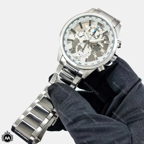 ساعت مچی مردانه کاسیو مدل ادیفایس موتور کوارتز صفحه جهانی Casio Edifice CE40600G