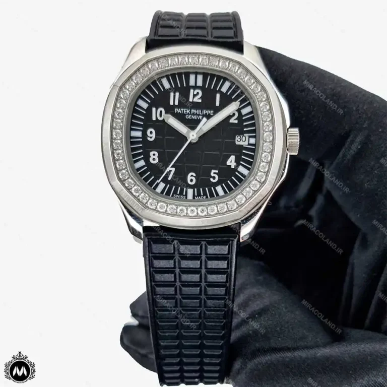 ساعت مچی زنانه پتک فیلیپ آکوانا مشکی 73987 Patek Philippe Aquanaut