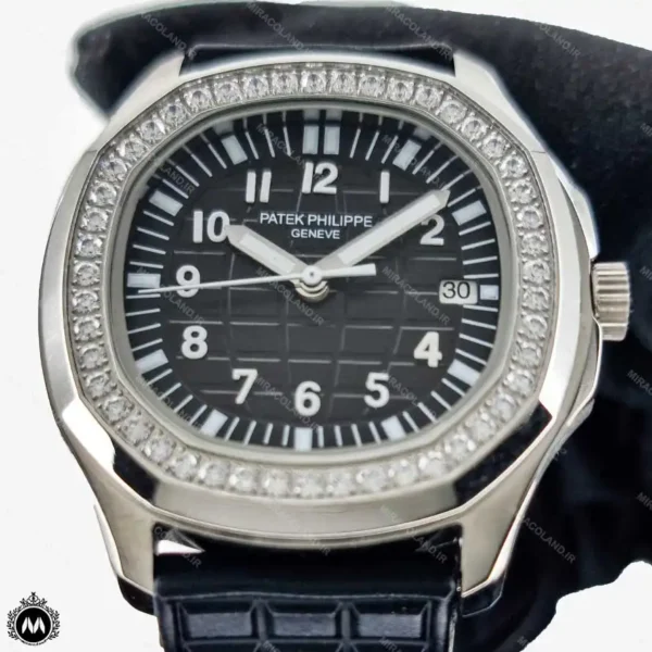 ساعت مچی زنانه پتک فیلیپ آکوانا مشکی 73987 Patek Philippe Aquanaut