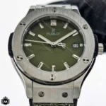 ساعت مچی زنانه هابلوت موتور کوارتز بند طرح پوست ماری Hublot BigBang H45877L
