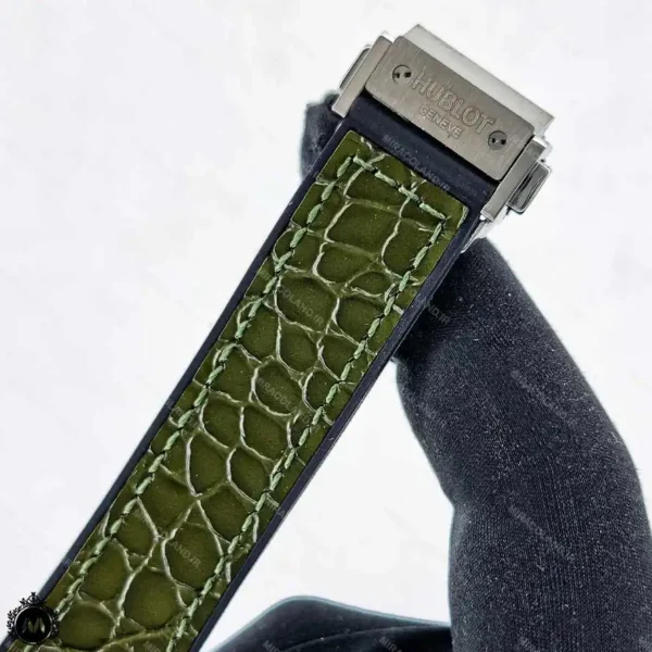 ساعت مچی زنانه هابلوت موتور کوارتز بند طرح پوست ماری Hublot BigBang H45877L