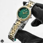 ساعت مچی زنانه لویجی دی انا کلاسیک دورنگ طلایی موتور کوارتز LDA 2465