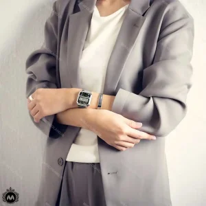 ساعت مچی کاسیو دیجیتالی نقره ای Casio A100WE-1A