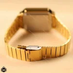 ساعت مچی کاسیو دیجیتالی طلایی Casio A100WEG-9A