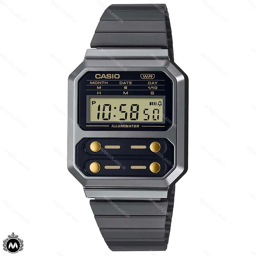 A100WEGG-1A2 ساعت مچی کاسیو دیجیتالی Casio A100WEGG-1A2