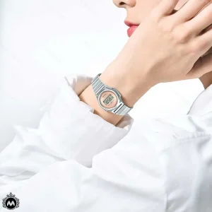 ساعت مچی زنانه کاسیو دیجیتالی صفحه صورتی Casio LA700WE-4A