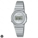 ساعت مچی زنانه کاسیو دیجیتالی صفحه نقره ای Casio LA700WE-7A