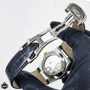 ساعت مچی مردانه امگا کانسلیشن بند چرمی اتوماتیک Omega Constellation OS63100G