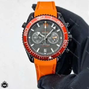 ساعت امگا سی مستر بند رابر نارنجی کرنوگراف OMEGA Seamaster SM7030G