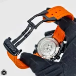 ساعت امگا سی مستر بند رابر نارنجی کرنوگراف OMEGA Seamaster SM7030G
