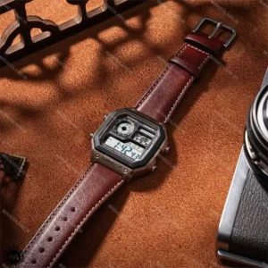 ساعت مچی مردانه کاسیو دیجیتالی مدل ساعت جهانی بند چرمی Casio AE-1200WHL-5AV 2 ساعت مچی مردانه کاسیو دیجیتالی مدل ساعت جهانی بند چرمی Casio AE-1200WHL-5AV