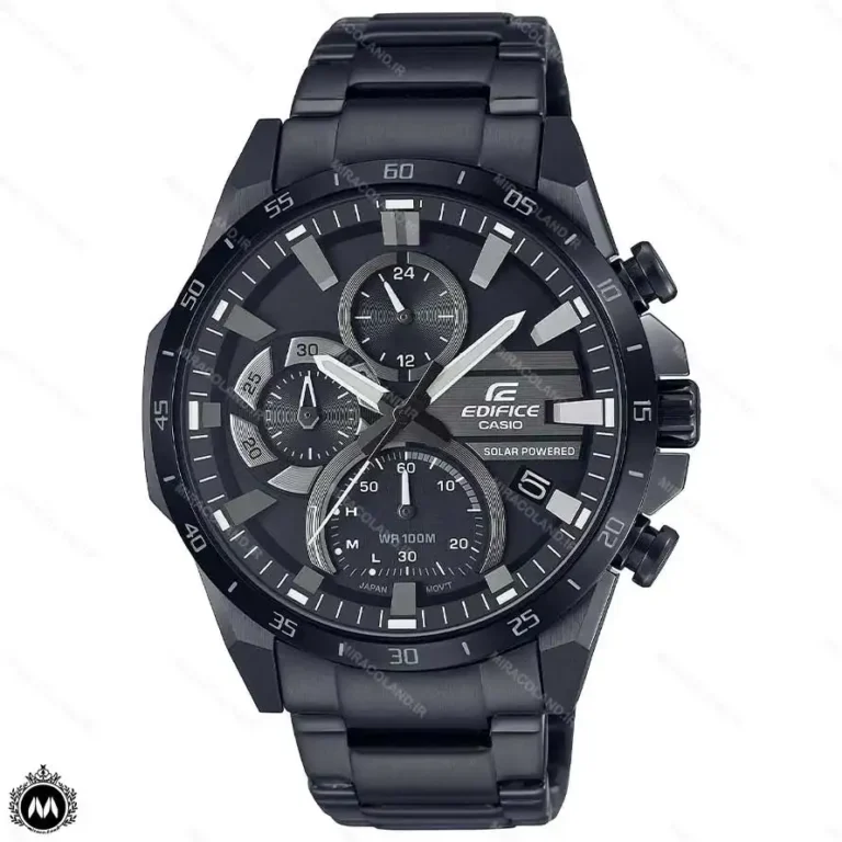 ساعت مچی کاسیو ادیفایس مشکی موتور سولار Casio EDIFICE EQS-940DC-1AV