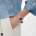 ساعت مچی دخترانه کاسیو دیجیتالی صورتی Casio W-218HC-4AV