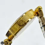 ساعت مچی زنانه ورساچه بند فلزی طلایی موتور کوارتز Versace VQM201L