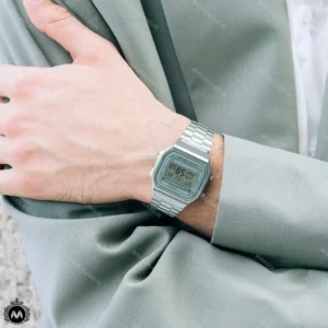ساعت مچی کاسیو دیجیتالی صفحه نقره ای Casio A168WA-3AY 1 ساعت مچی کاسیو دیجیتالی صفحه نقره ای Casio A168WA-3AY