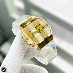 ساعت مچی کاسیو نوستالژی بند رابر موتور کوارتز Casio A168XESG-9A 2 ساعت مچی کاسیو نوستالژی بند رابر موتور کوارتز Casio A168XESG-9A