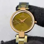 ساعت مچی زنانه سولیدا بند استیل سبز