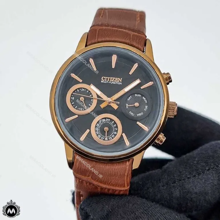 ساعت مچی زنانه سیتیزن بند چرم CITIZEN CZ4786